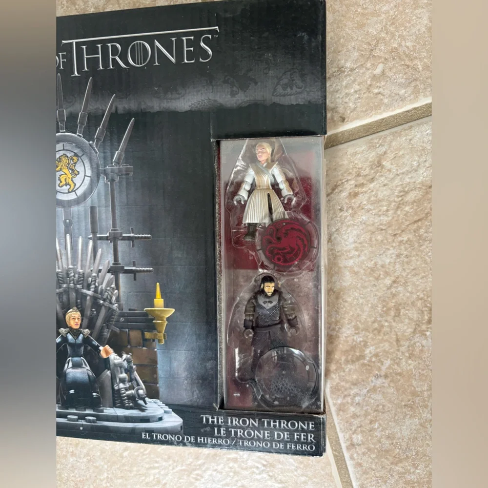 🆕 Mega Construx Game Of Thrones Black Series The Iron Throne Building - Picture 4 of 5
